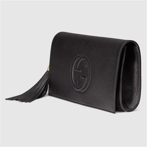 gucci soho clutch on sale|gucci embossed clutch.